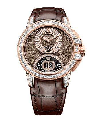 Review Harry Winston Ocean Sparkling Big Date Automatic 42mm OCEABD42RR003 watch Replica